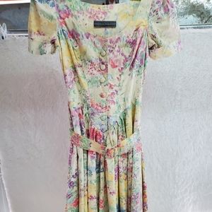 Karen Alexander Vintage 1980's dress.